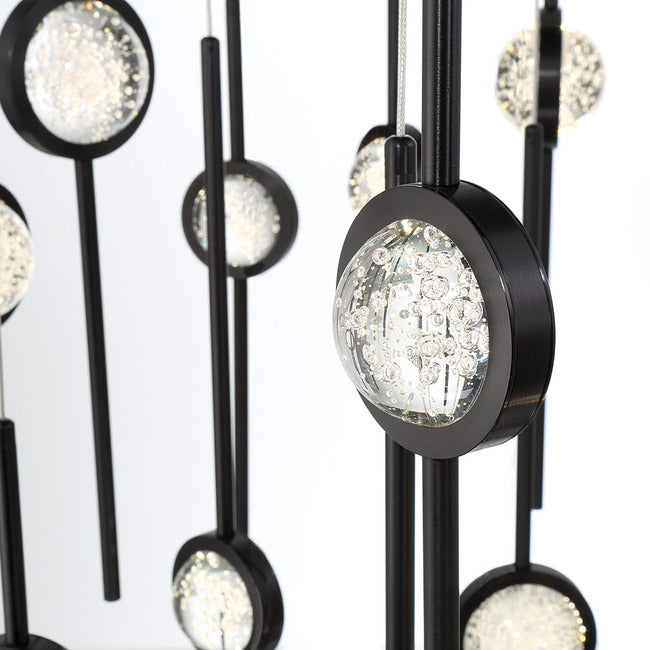 Velveton Seeded Glass Chandelier