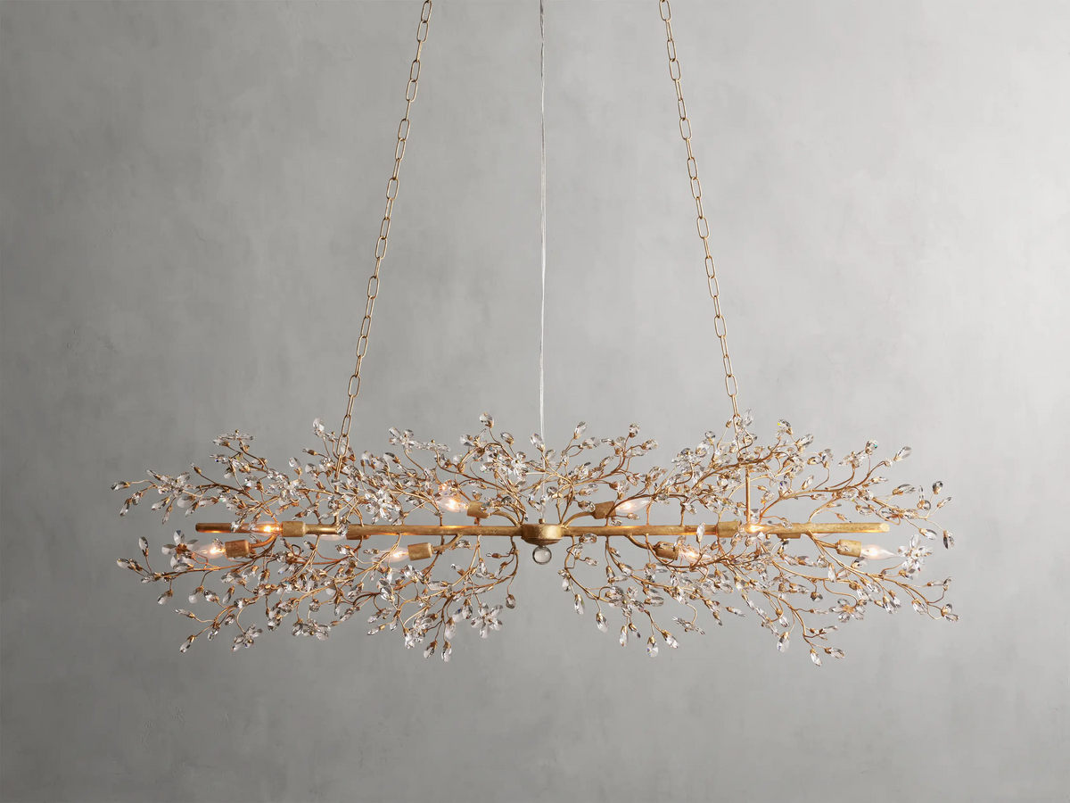 Fiore Linear Chandelier 43"