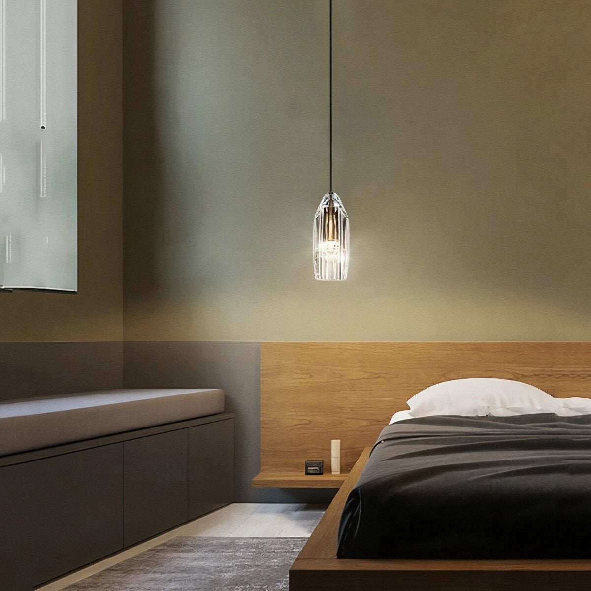 Chapt Crystal Shade Pendant Light