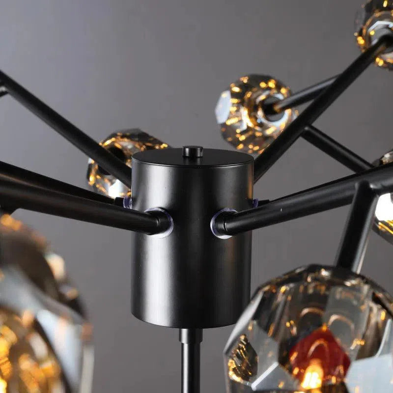 Bruma Glass Round Chandelier 24"36"48"60"72"