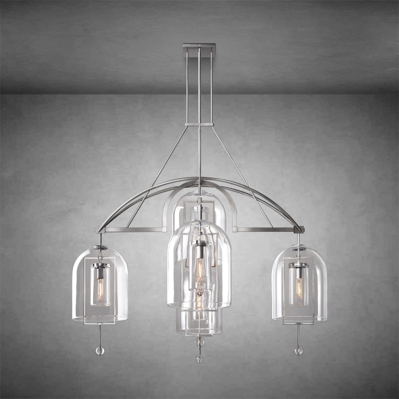 Fable Grand Round Chandelier 61" 5-Lights