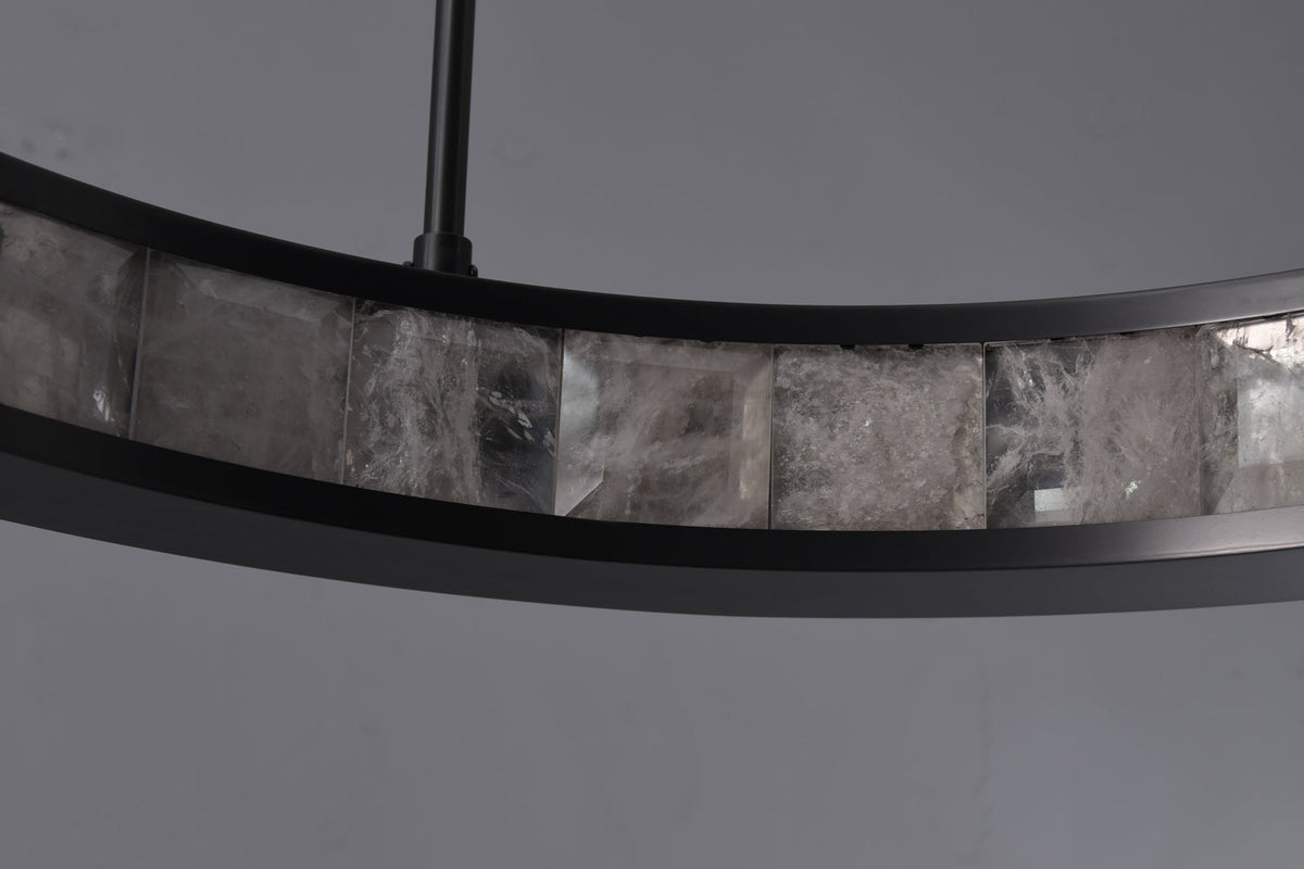 Rock Crystal Concorde Chandelier - Merlin Lamps