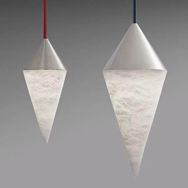 Conus Alabaster Chandelier - Merlin Lamps
