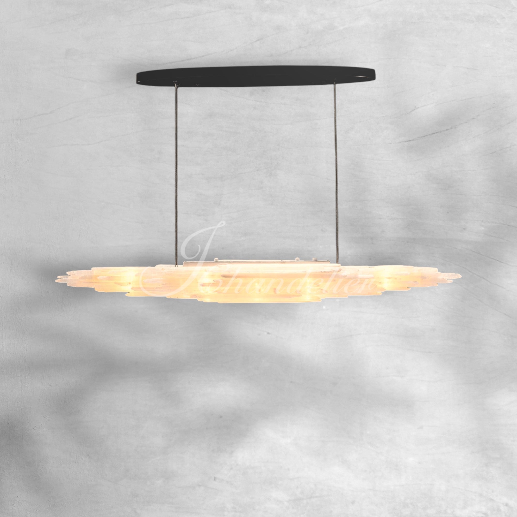 Selenine Small Chandelier 47"W