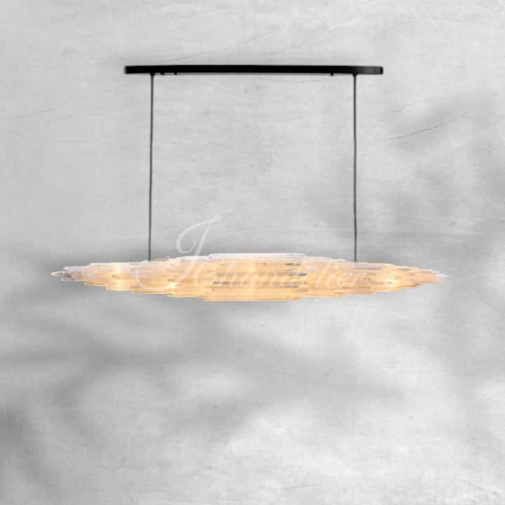 Selenine Medium Chandelier 59"W