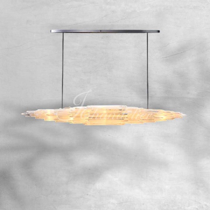 Selenine Medium Chandelier 59"W