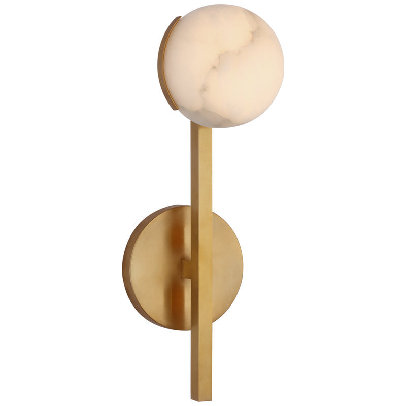JC Kelly Wearstler Alabaster Pedra Petite Tail Sconce