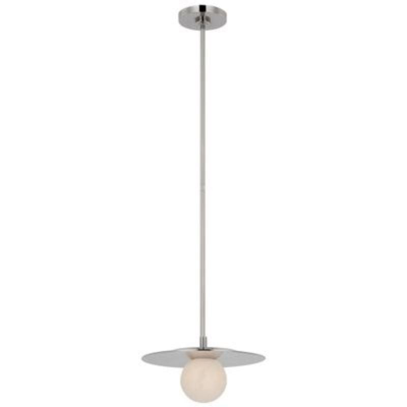 Alabaster Round Ball Pendant Lamp 12"