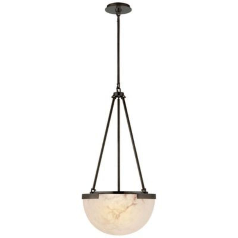 JC Alabaster Kelly Hemisphere Pendant Lamp