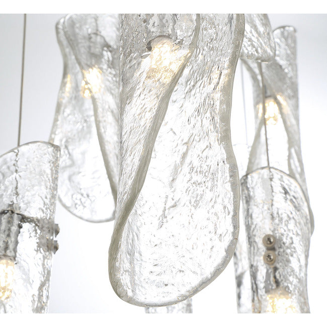 Flare Oval Multi Light Chandelier