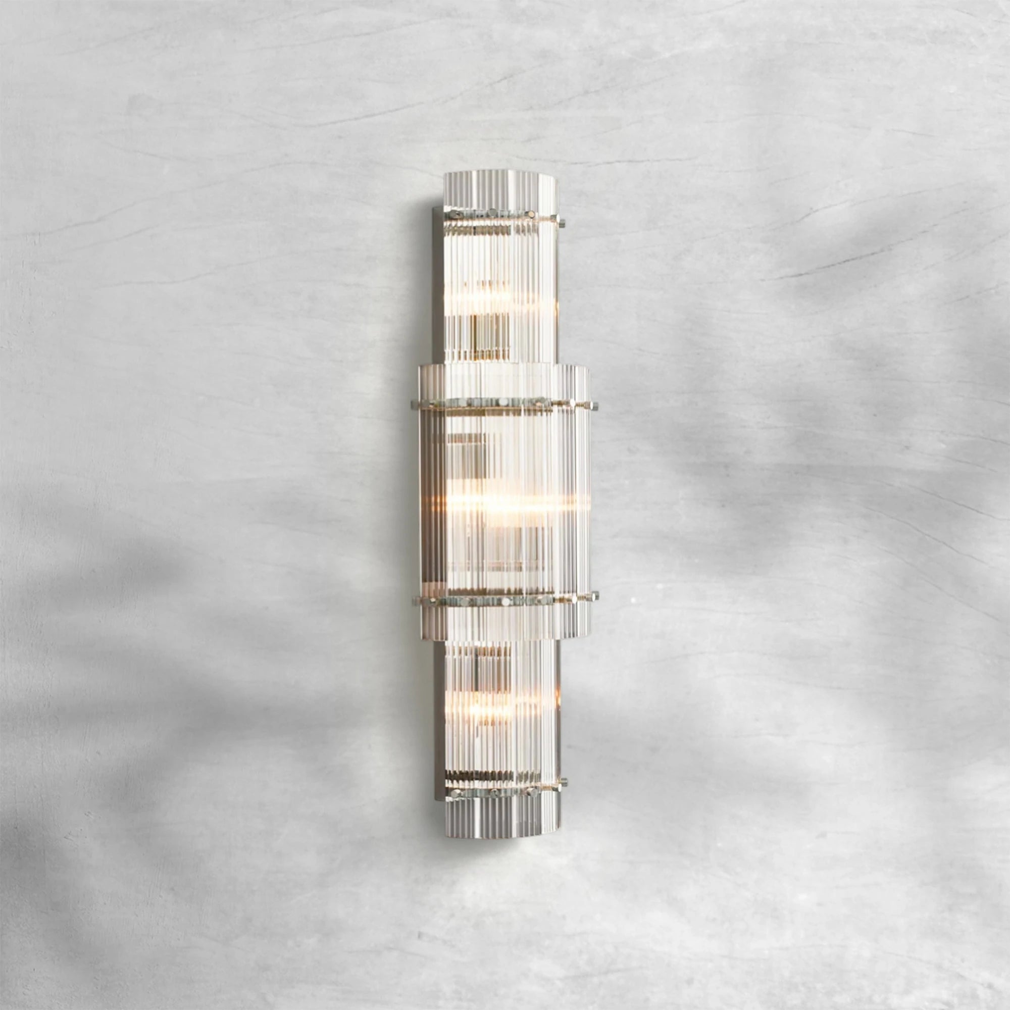 Sun Marcus Glass Grand Round Sconce