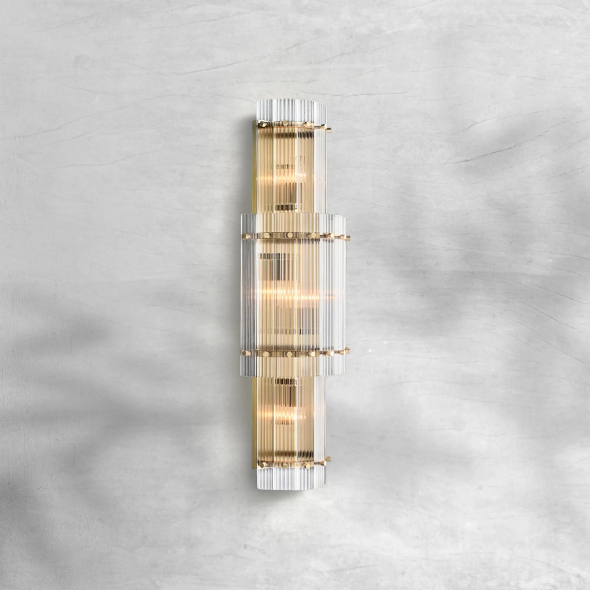 Sun Marcus Glass Grand Round Sconce