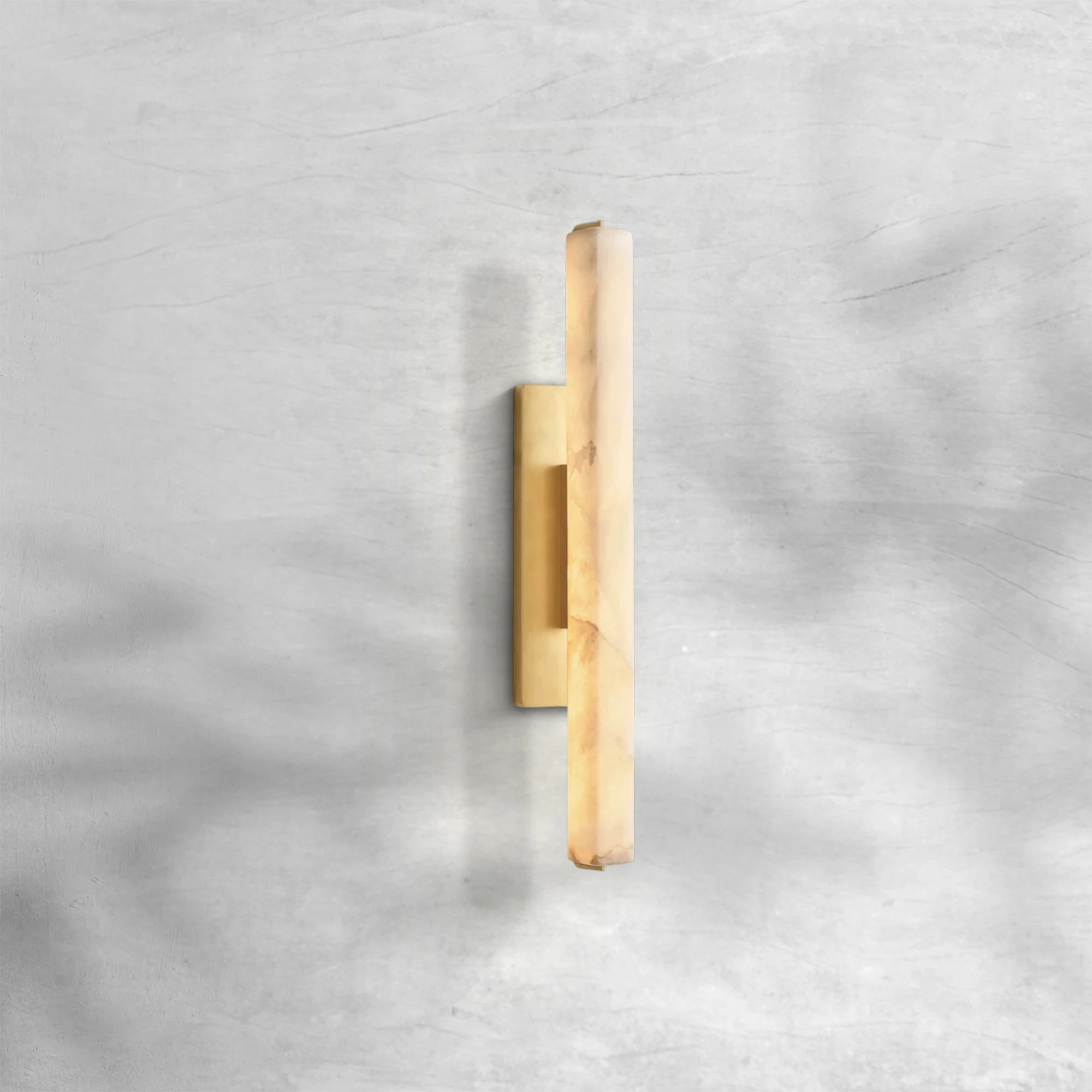 Auduban Alabaster Single Sconce