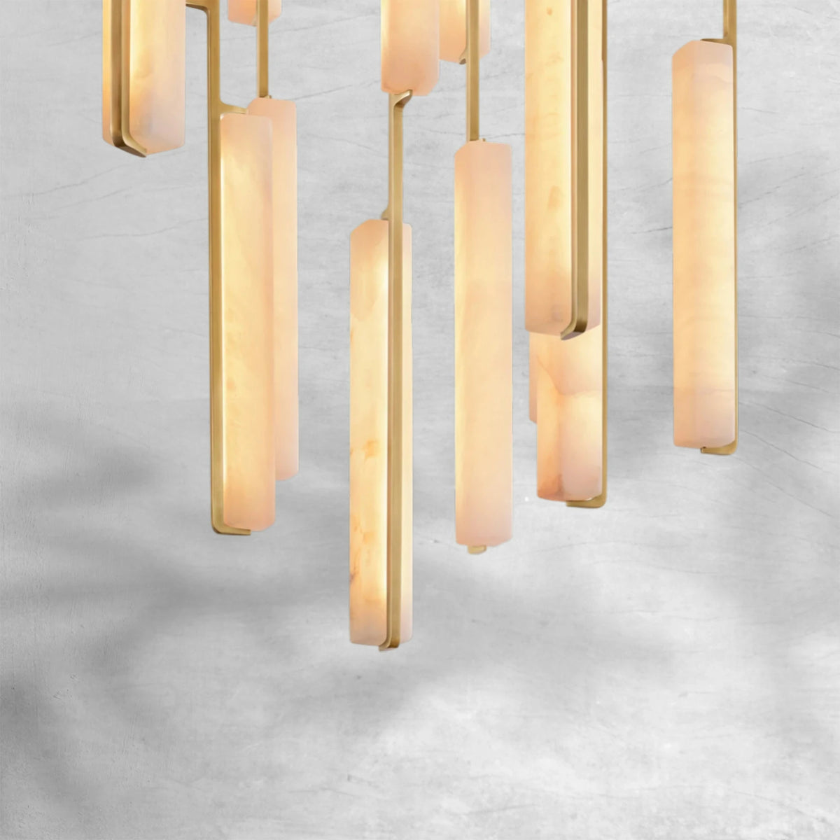 Aureon Alabaster Round Chandelier
