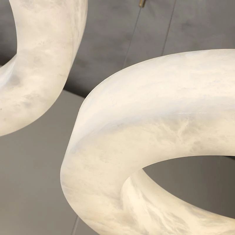 Alabaster Round Pendant rbrights