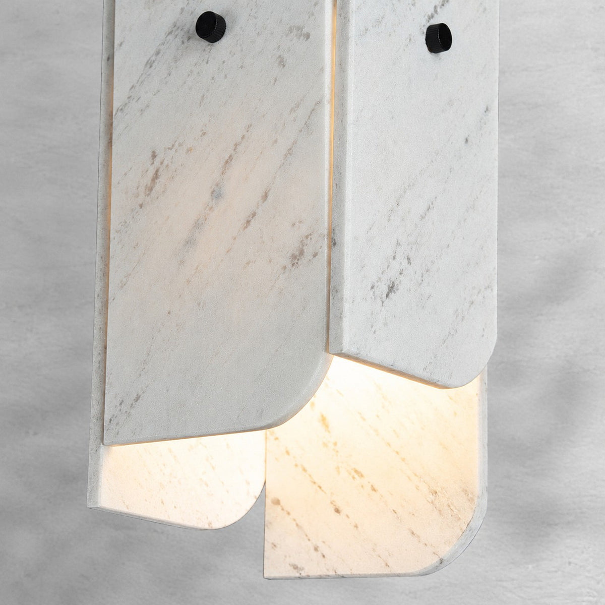 Modern Sculptural LuxuryStone Pendant Light