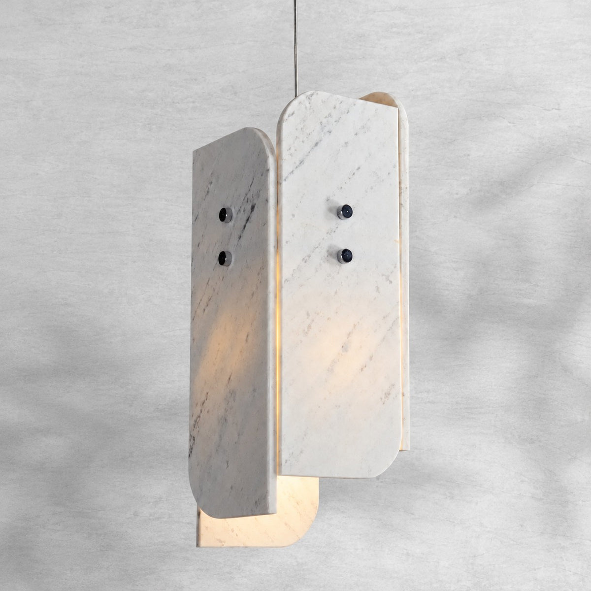 Modern Sculptural LuxuryStone Pendant Light