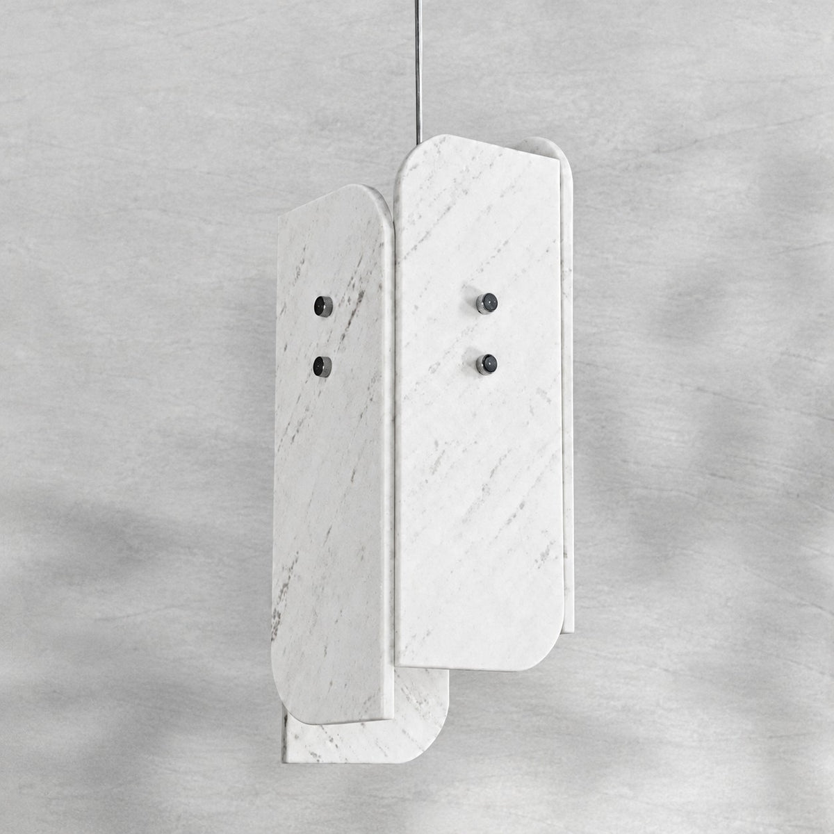 Modern Sculptural LuxuryStone Pendant Light