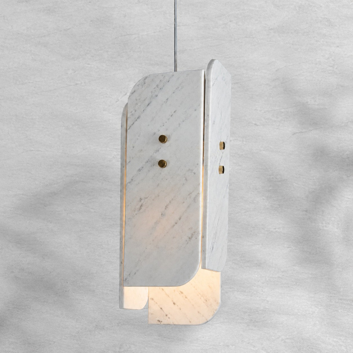 Modern Sculptural LuxuryStone Pendant Light