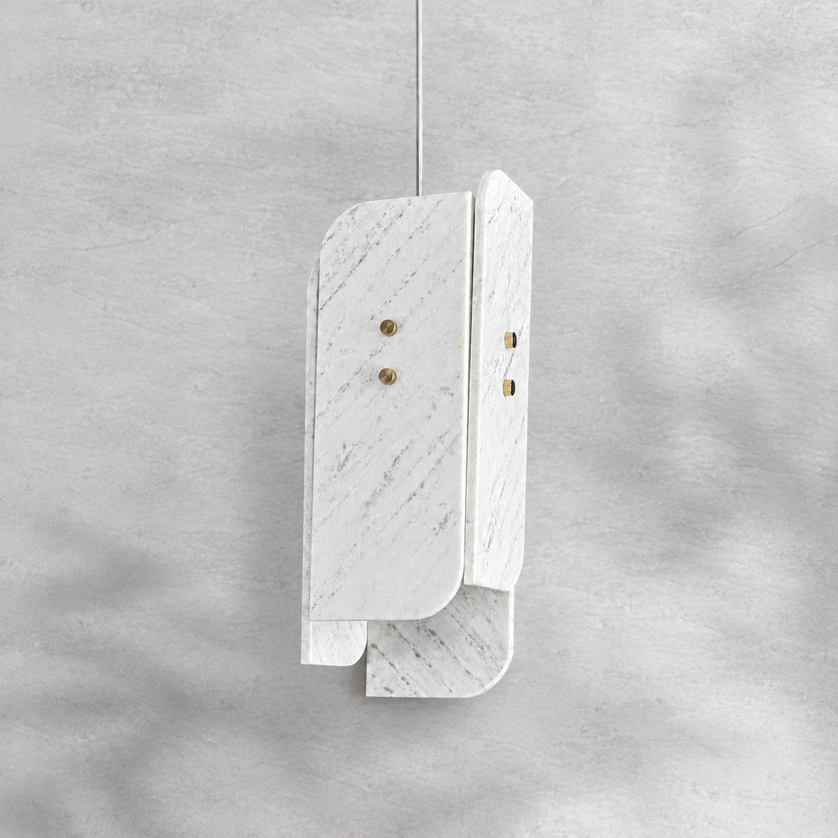Modern Sculptural LuxuryStone Pendant Light