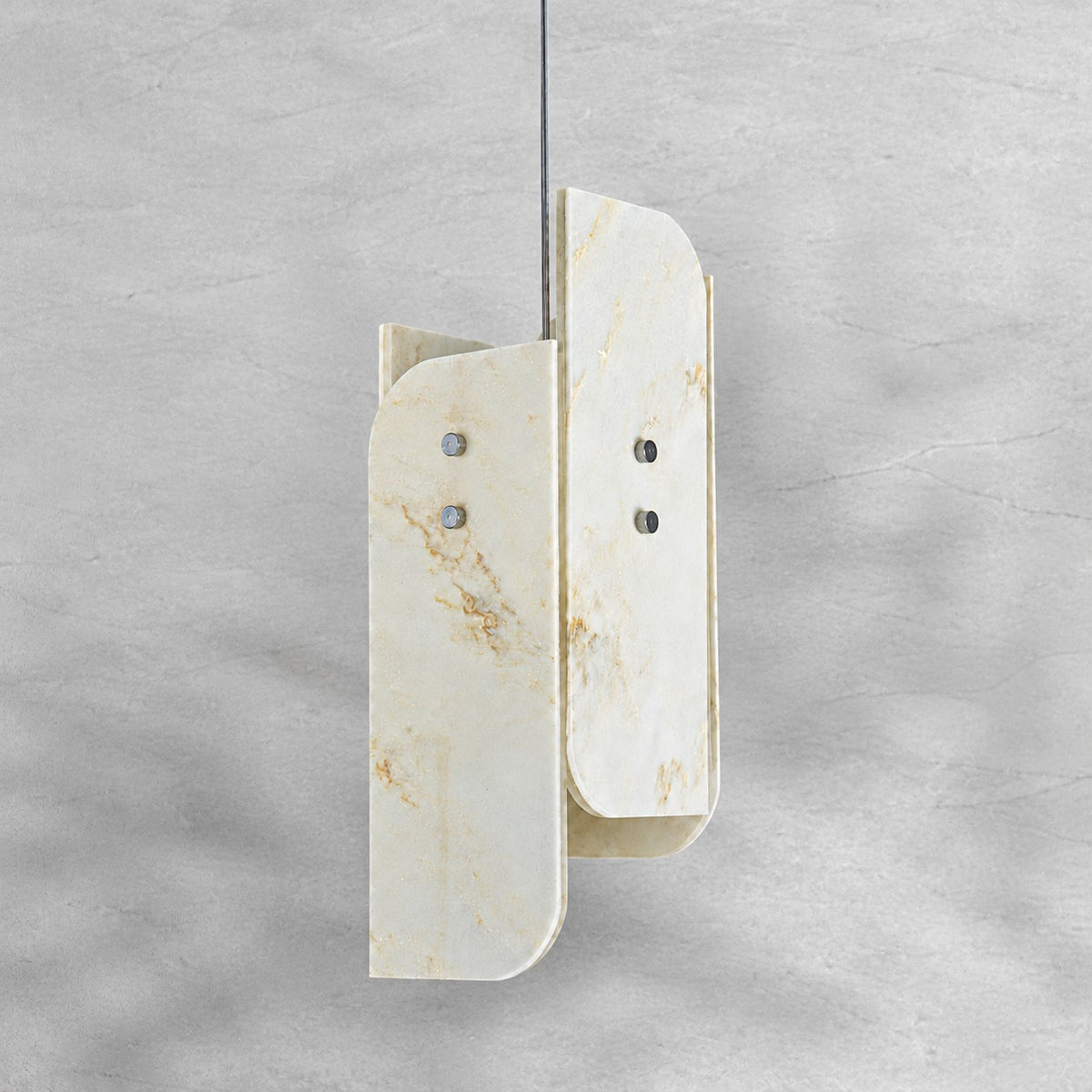 Modern Sculptural LuxuryStone Pendant Light