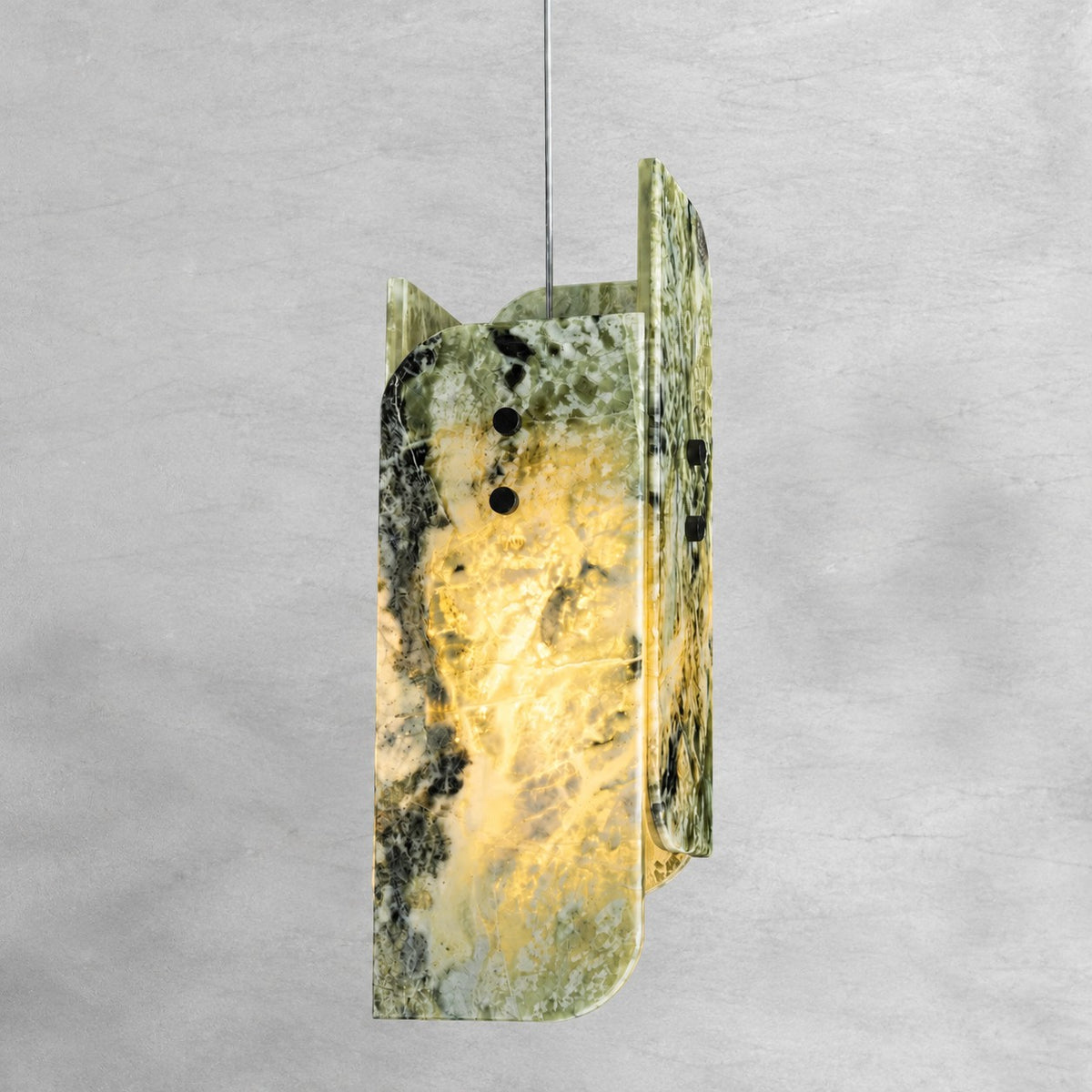 Modern Sculptural LuxuryStone Pendant Light