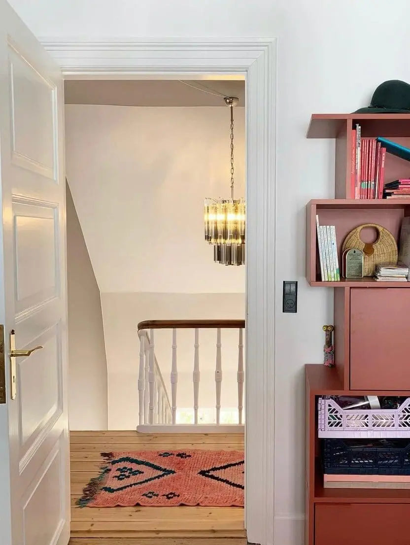 Murano Chandelier – 107 prisms – Smoked/Transparent