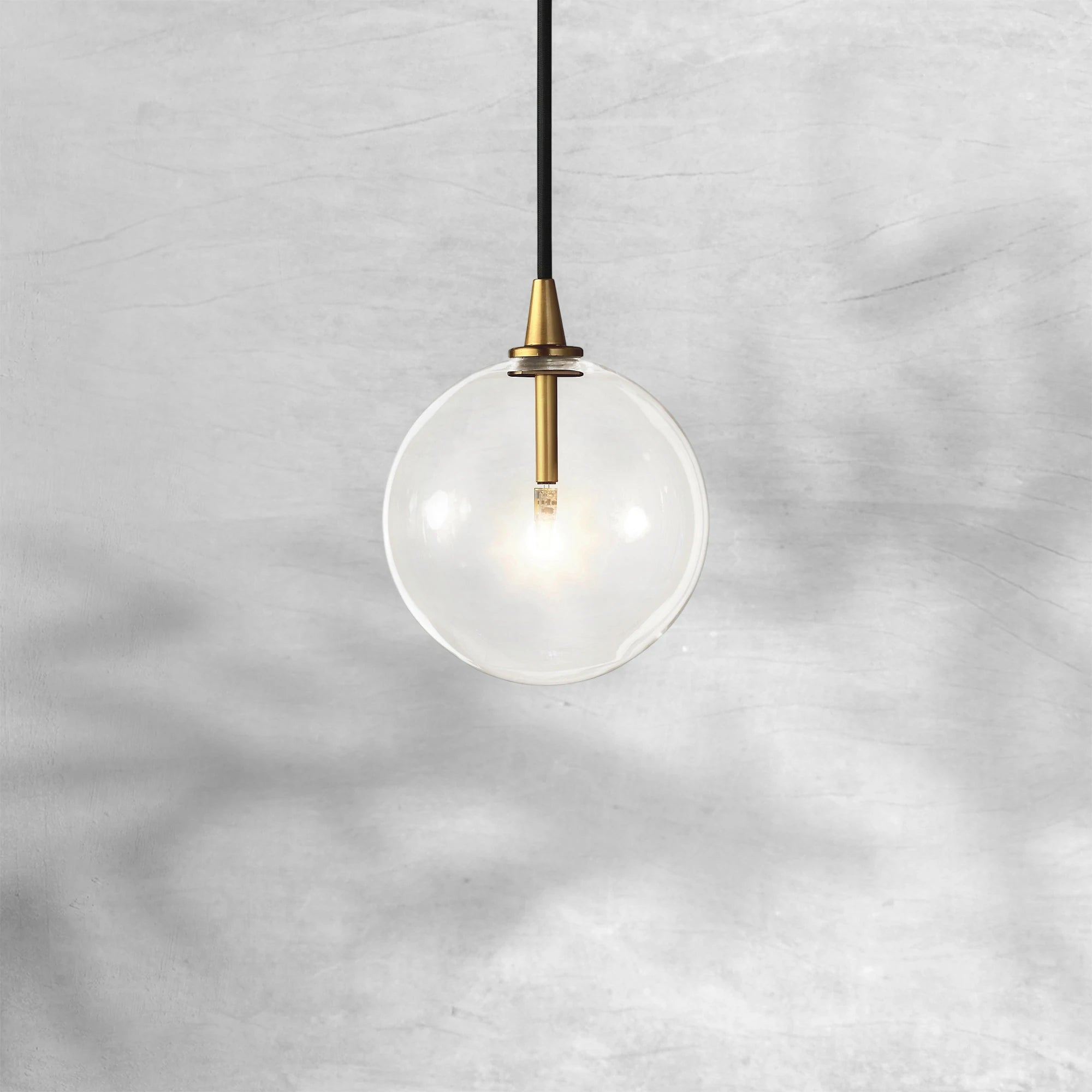 Glass Globe Mobile Pendant