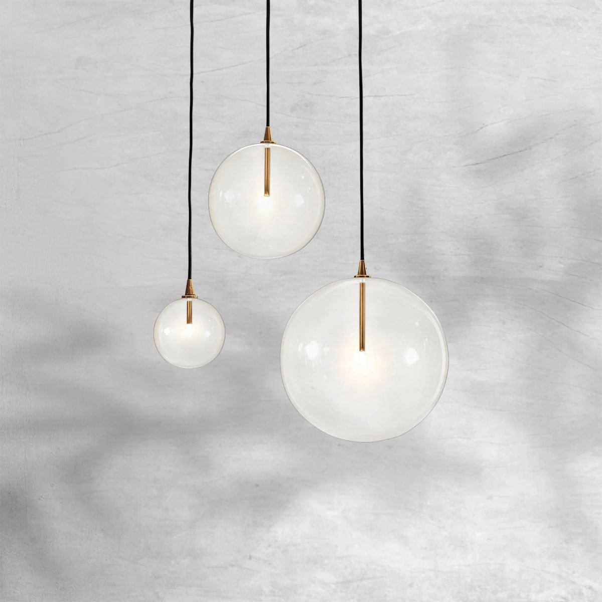 Glass Globe Mobile Pendant