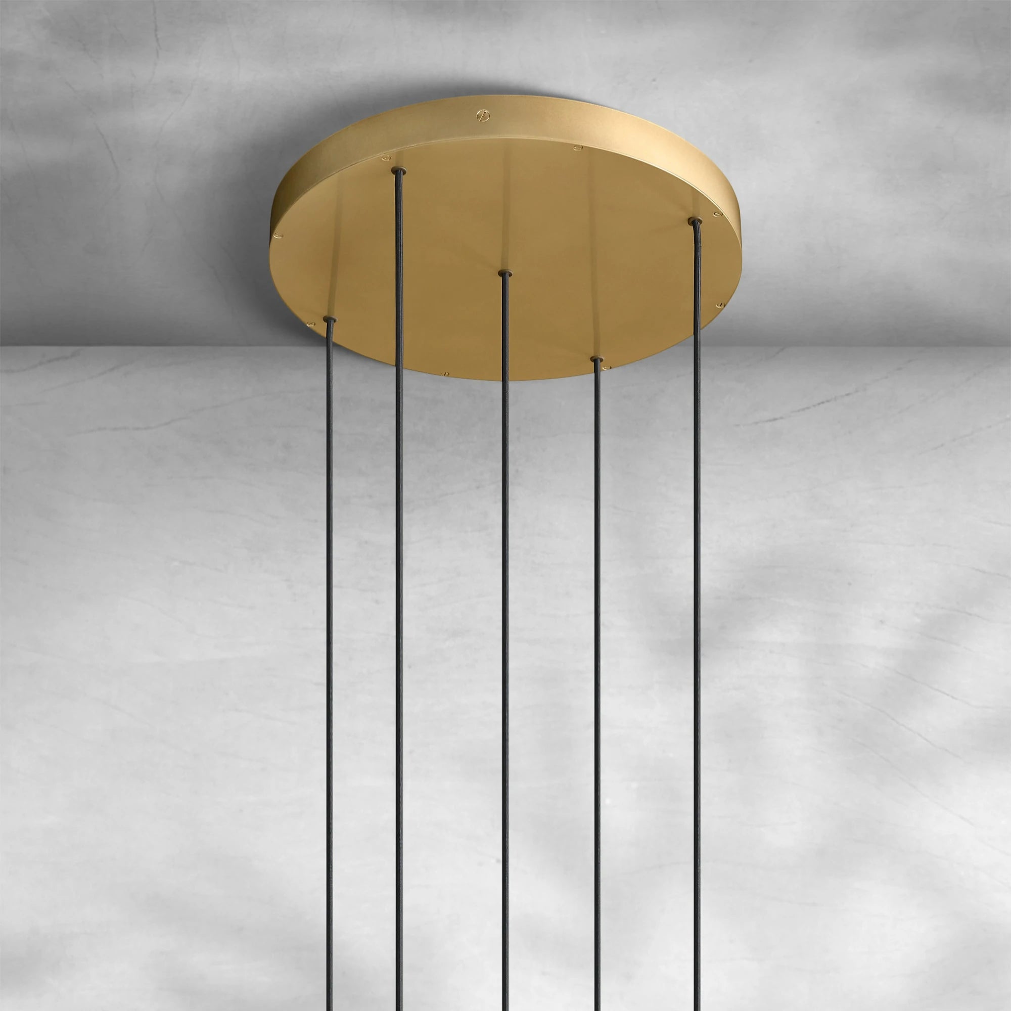 Glass Globe Mobile Cluster Chandelier 28"