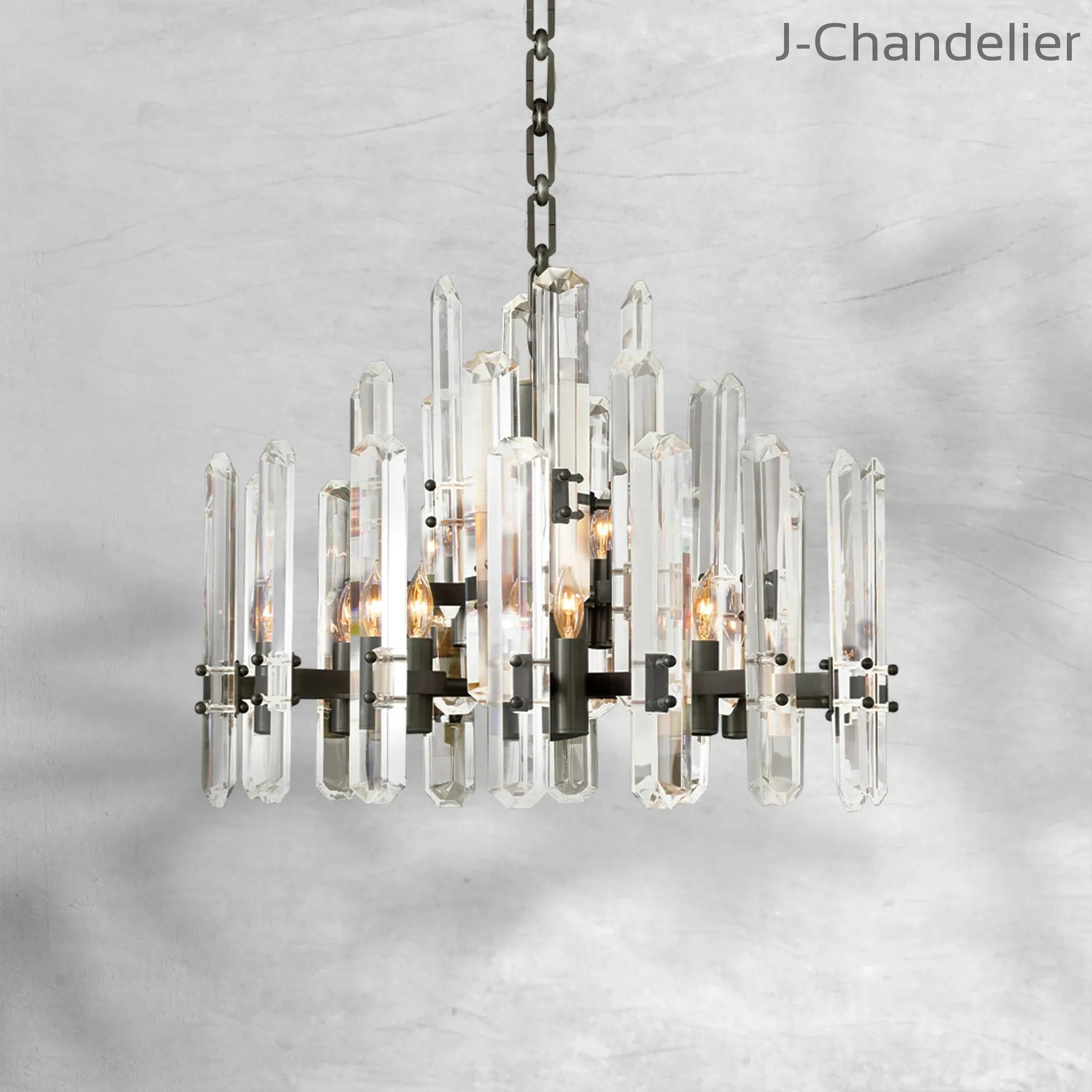 Bonington Round Chandelier 24"