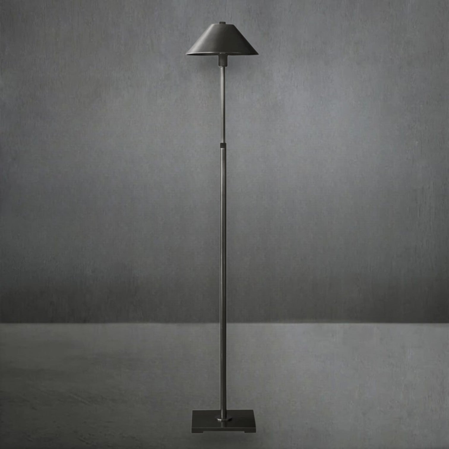 Utilitaive Metal Shade Floor Lamp
