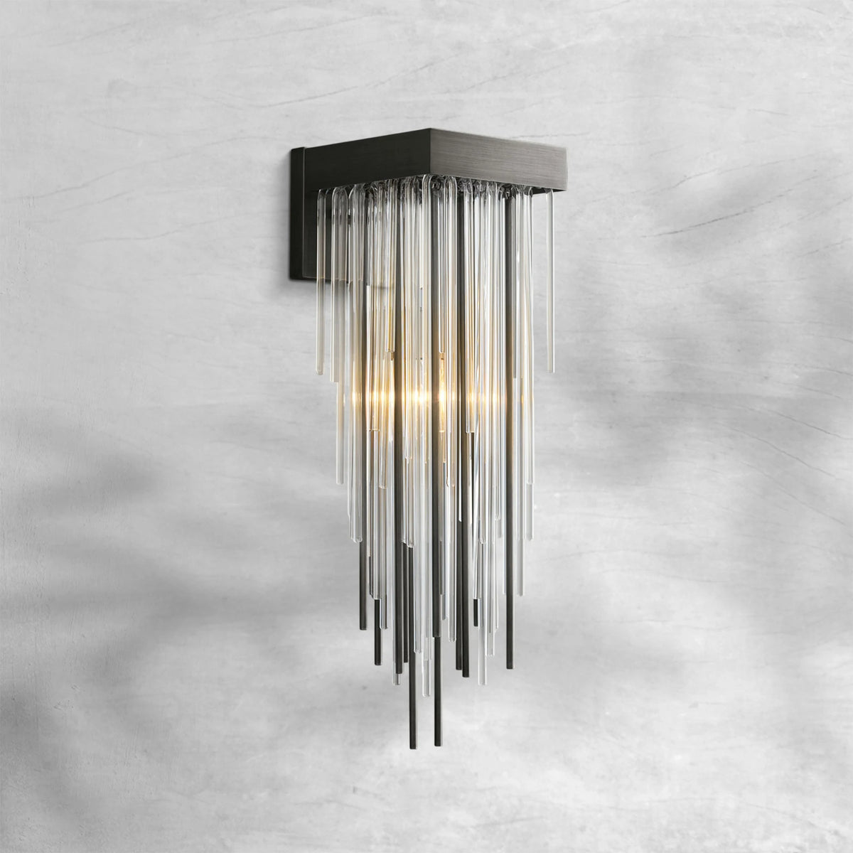 Caelix Blown Glass Wall Sconce