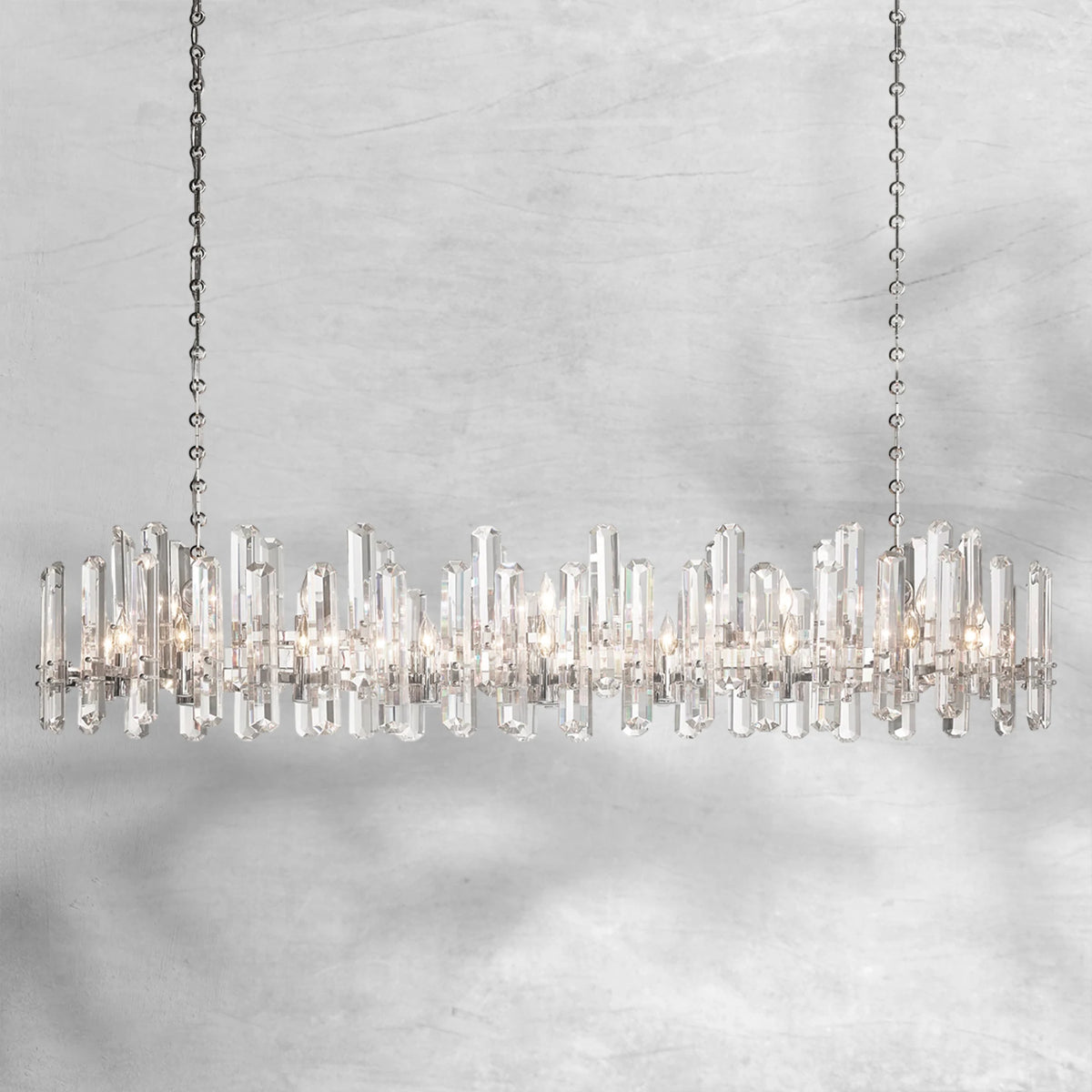 Branxton Rectangular chandelier 54” 72"