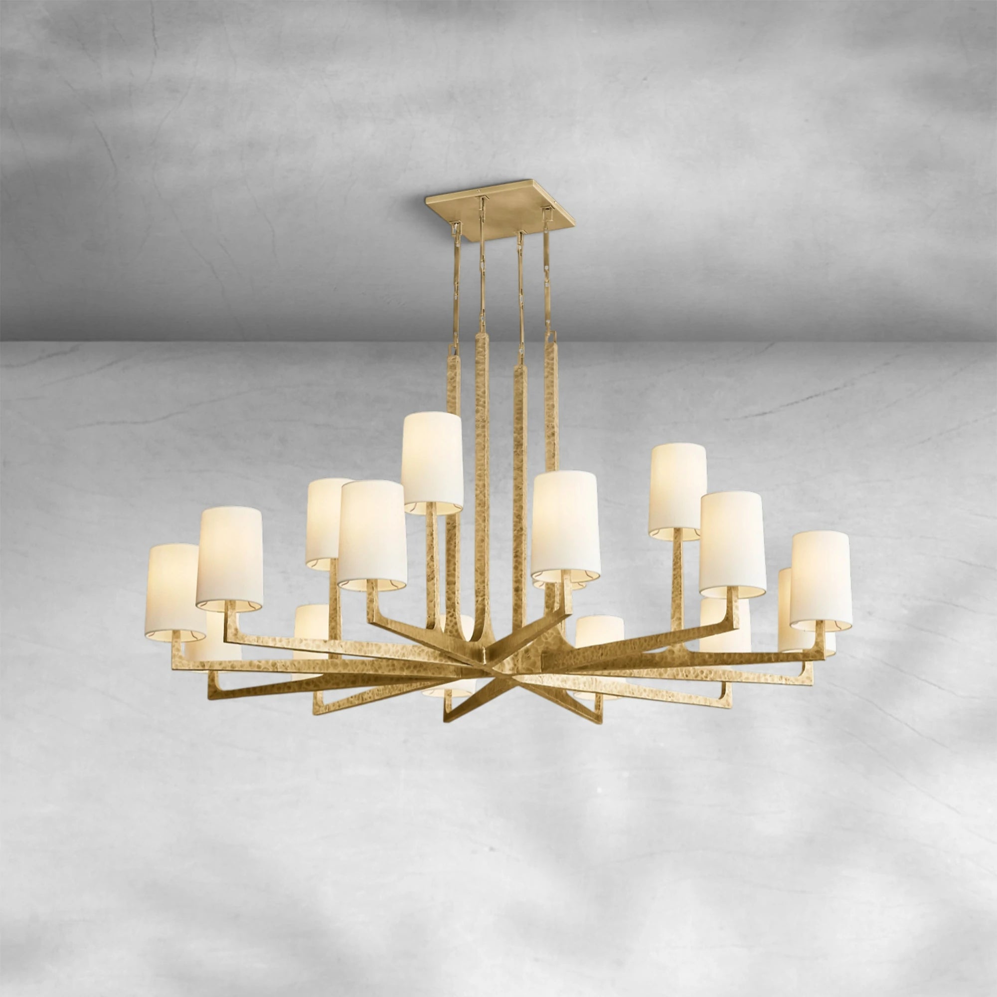 Wryte Round Chandelier 36"D 48"D 60"D