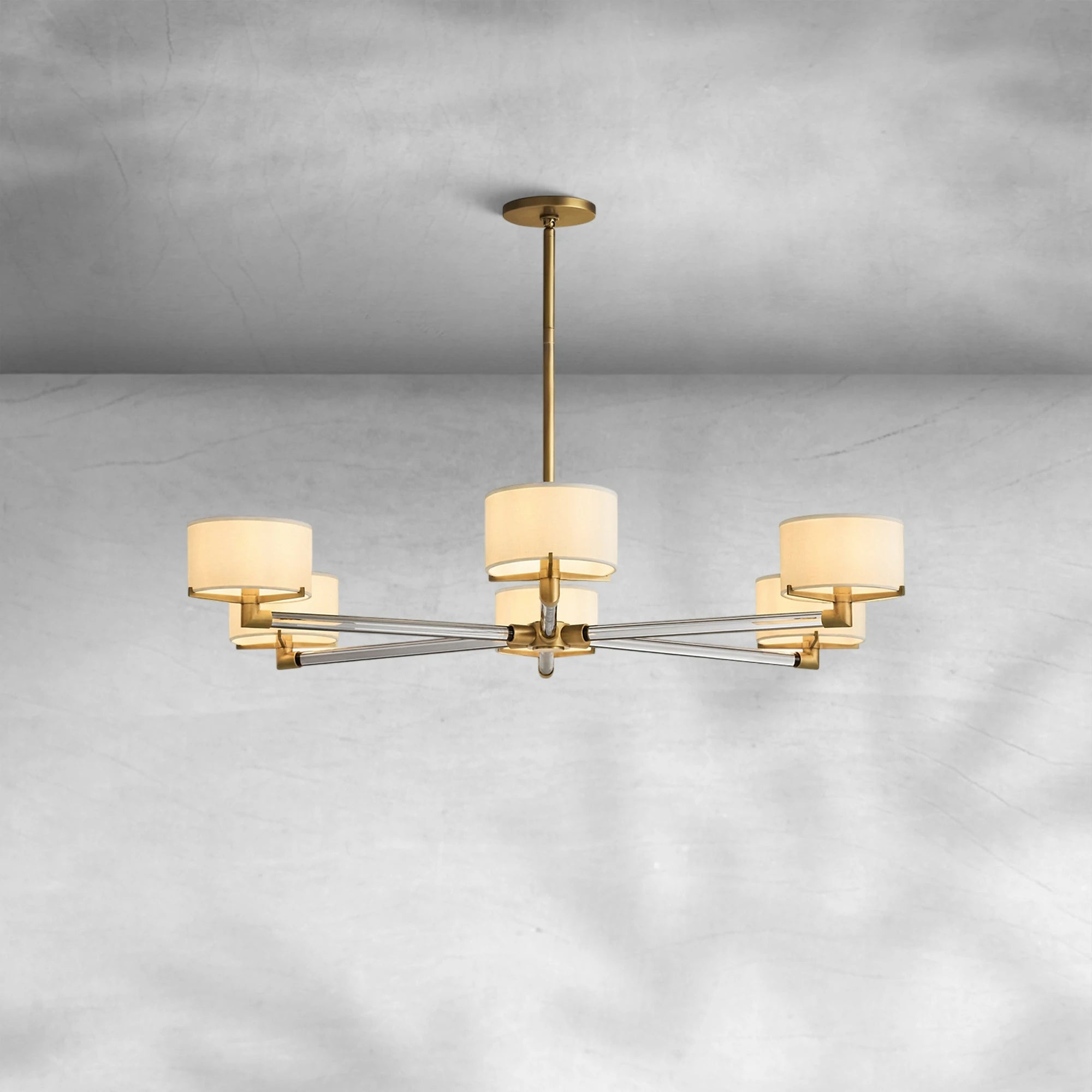 Truven Round Chandelier 48”