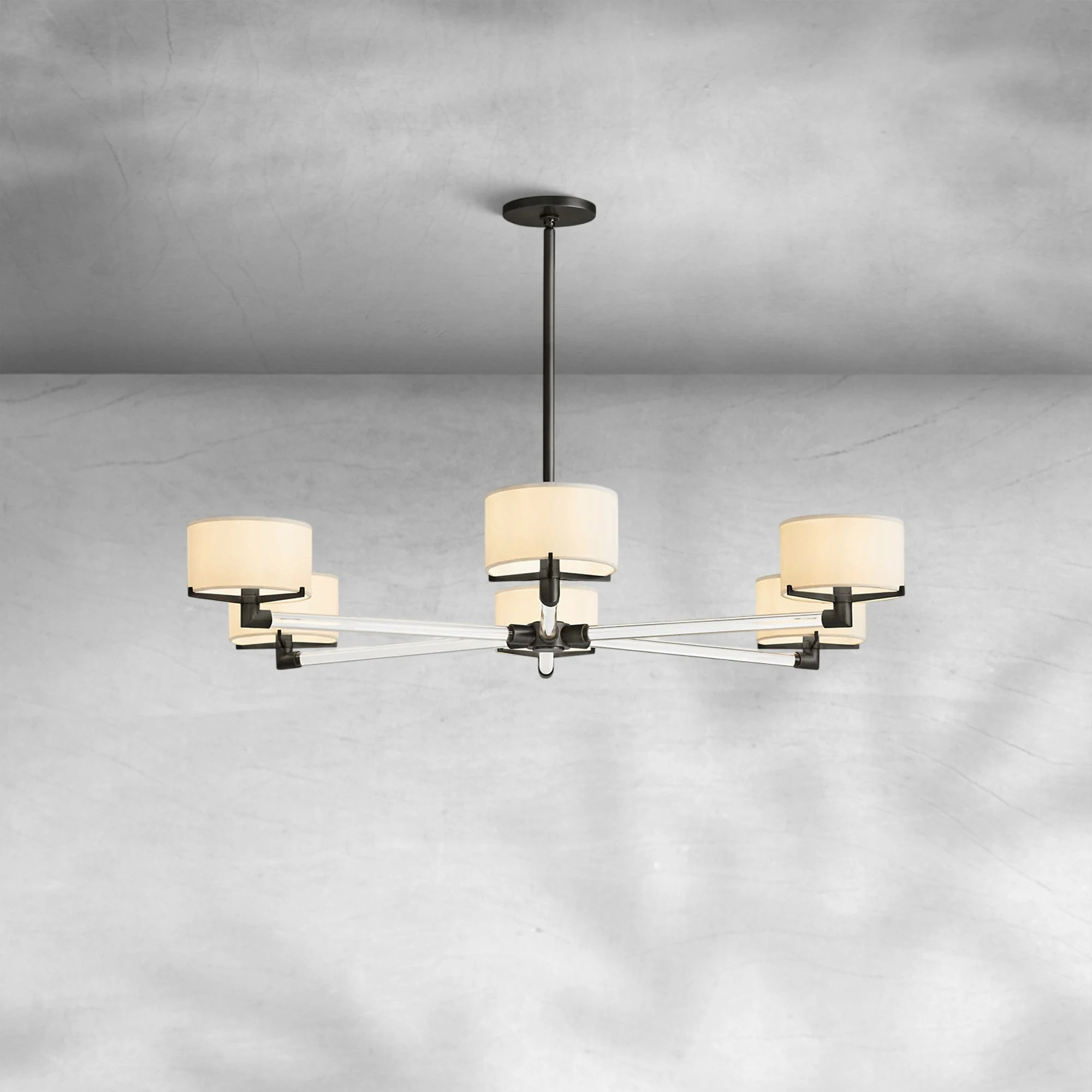 Truven Round Chandelier 48”