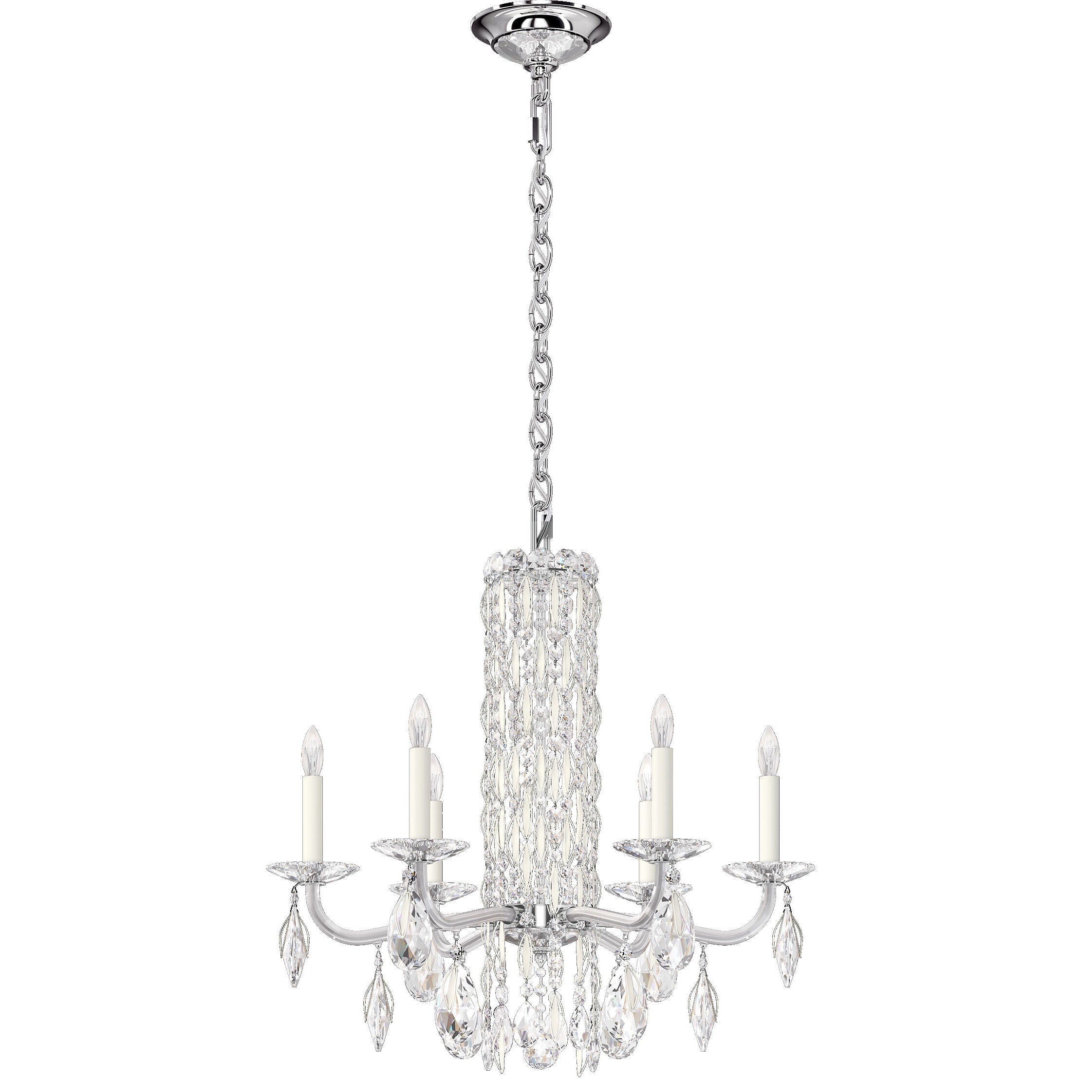 Siena 6-light Crystal Chandelier 24"