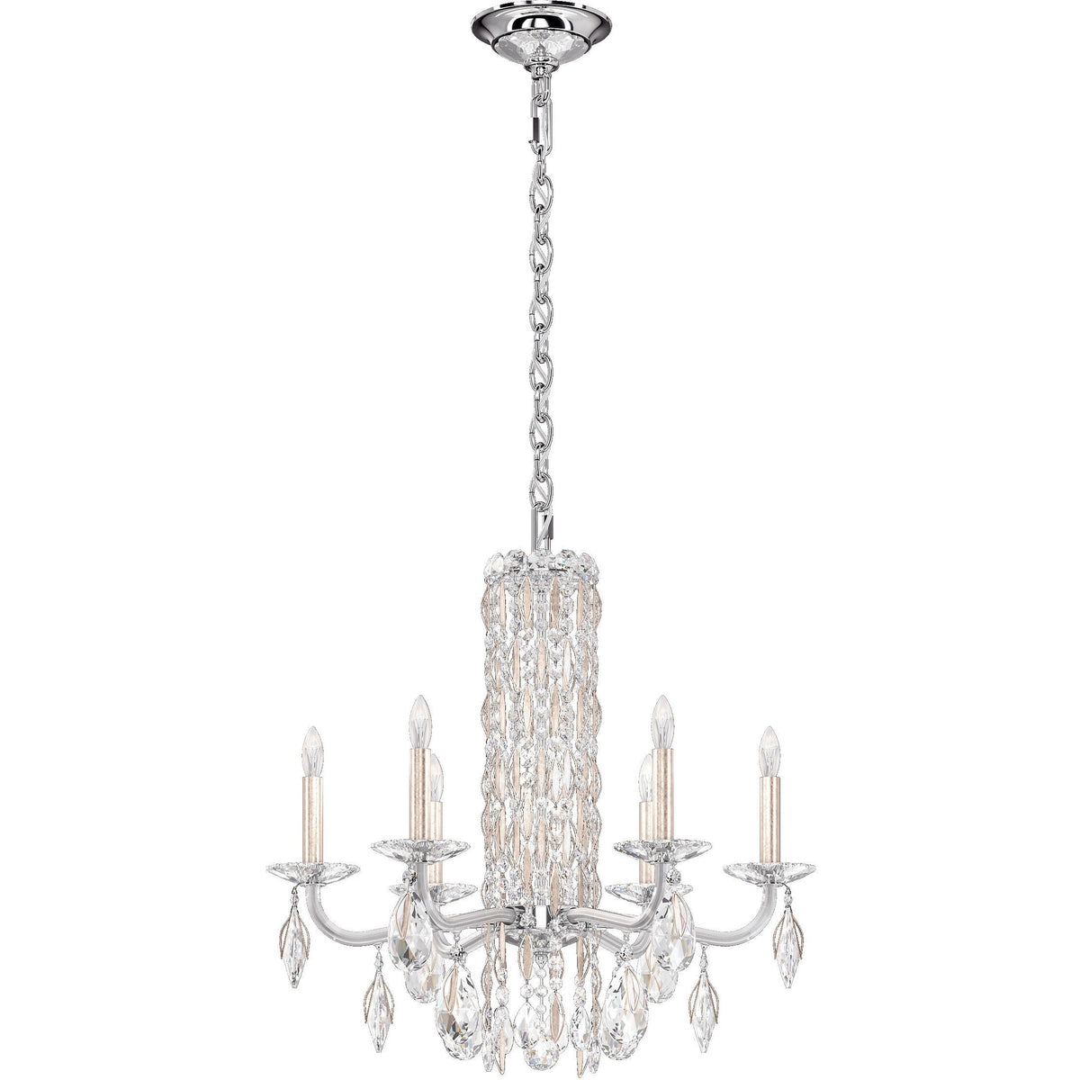 Siena 6-light Crystal Chandelier 24"