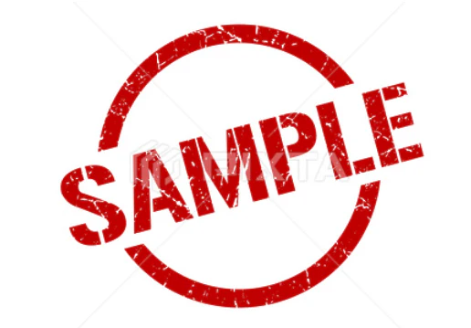 Sample fee