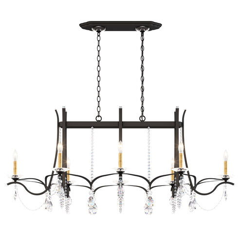 Vesca Long Chandelier 58"