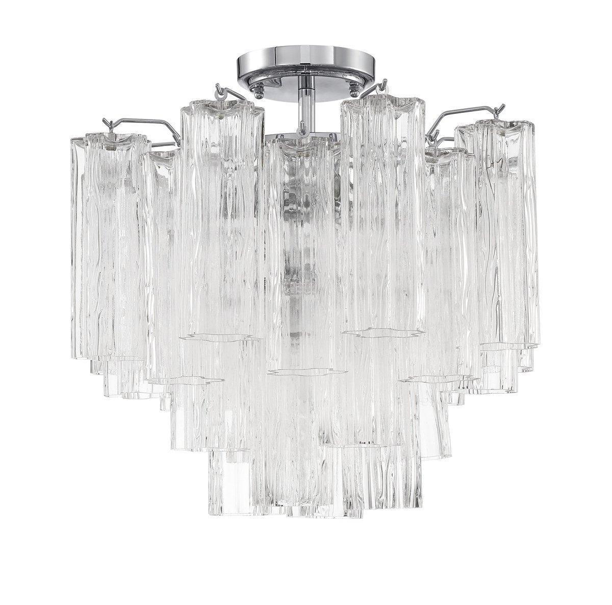 Addis Semi-Flush Ceiling Mount 17"W
