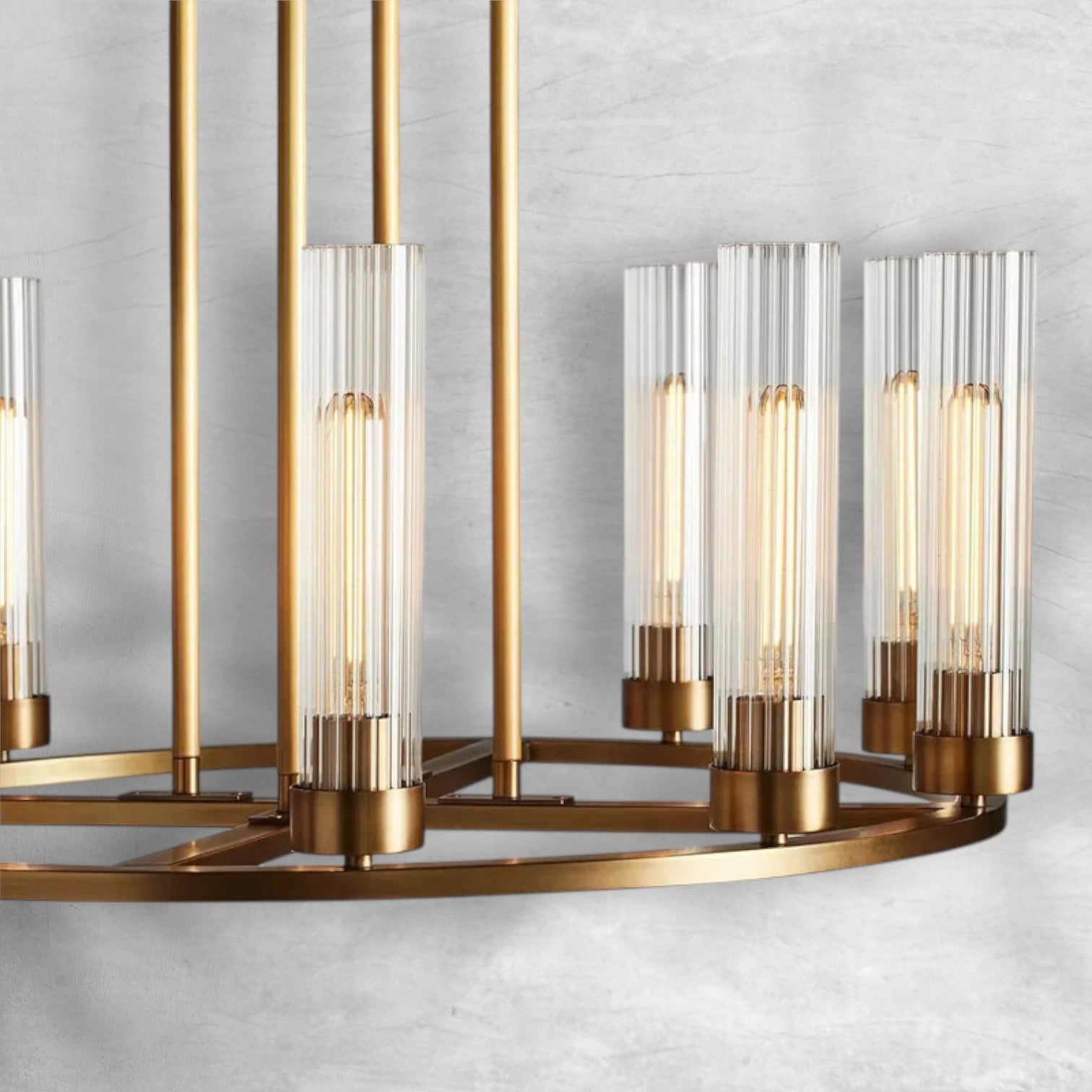 Andreas Round Chandelier 10/12 Light