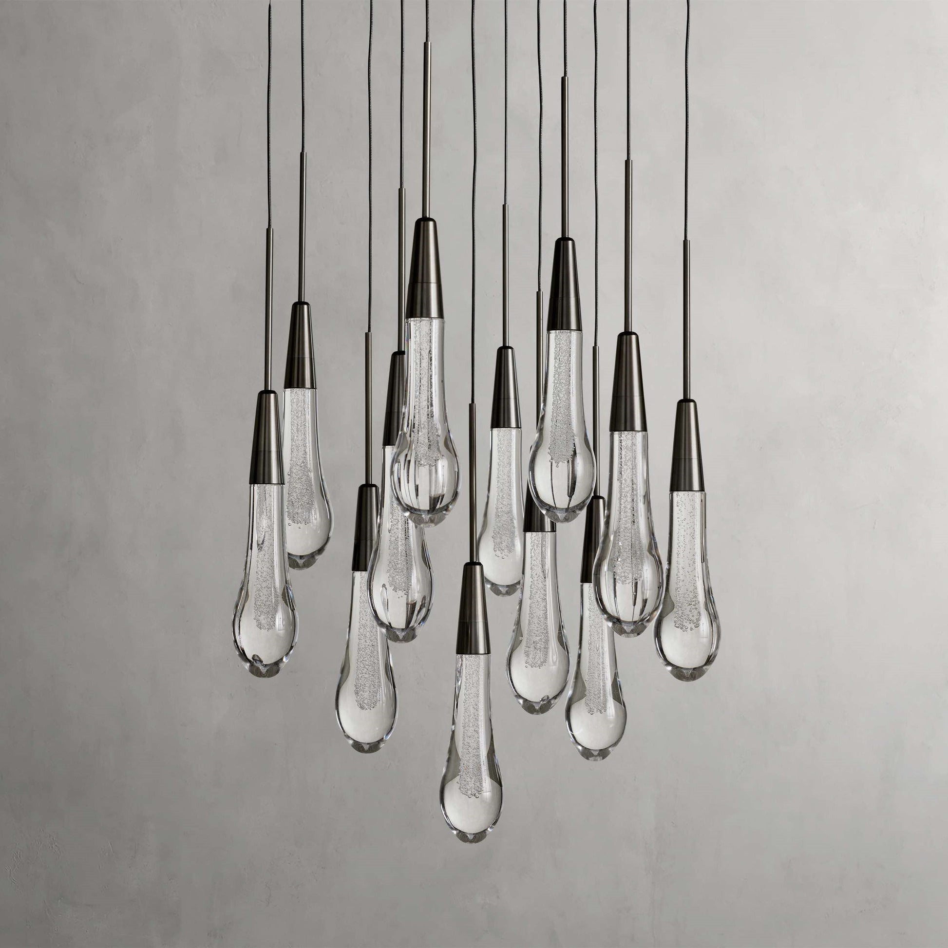 Soltaire Round Chandelier 17"24"36"58"