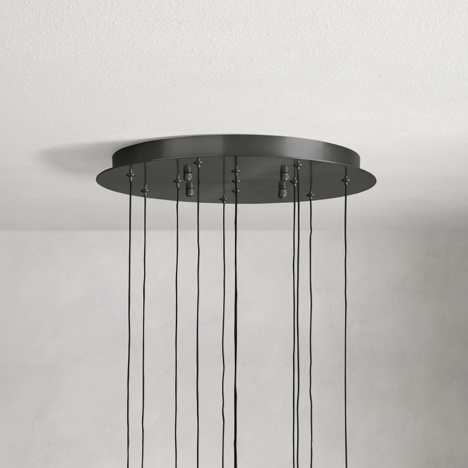 Soltaire Round Chandelier 17"24"36"58"