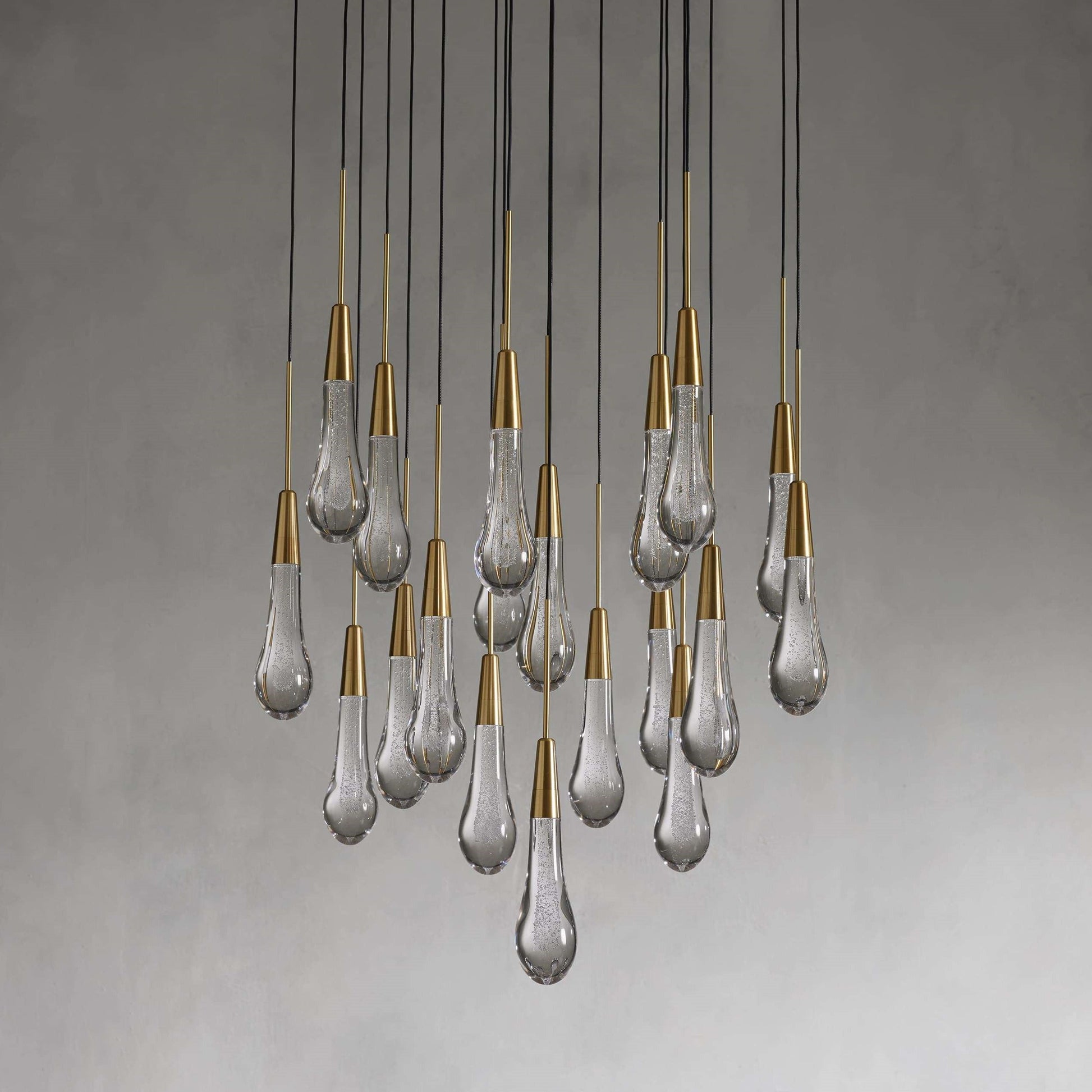 Soltaire Round Chandelier 17"24"36"58"