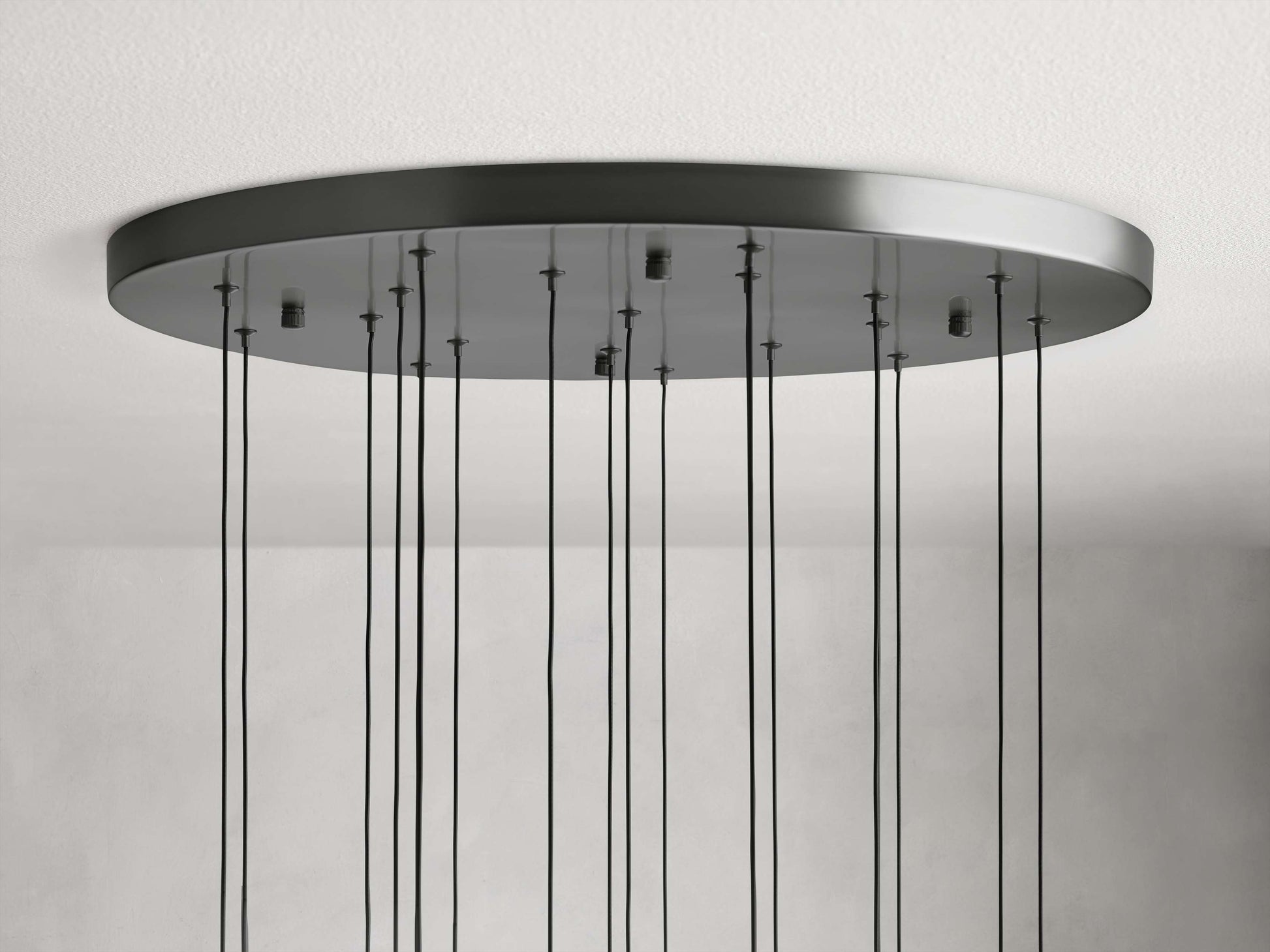 Soltaire Round Chandelier 17"24"36"58"