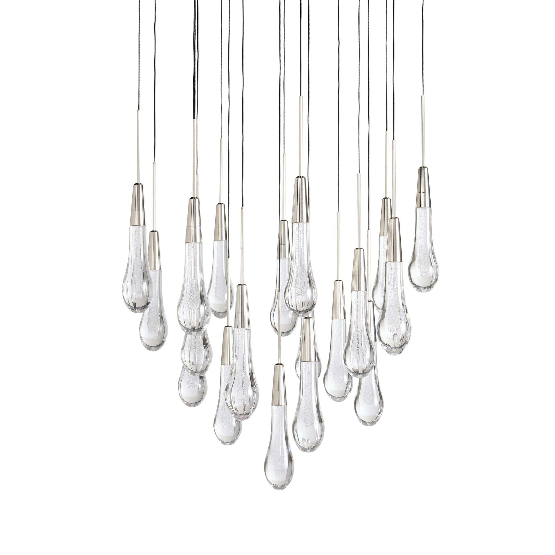 Soltaire Round Chandelier 17"24"36"58"
