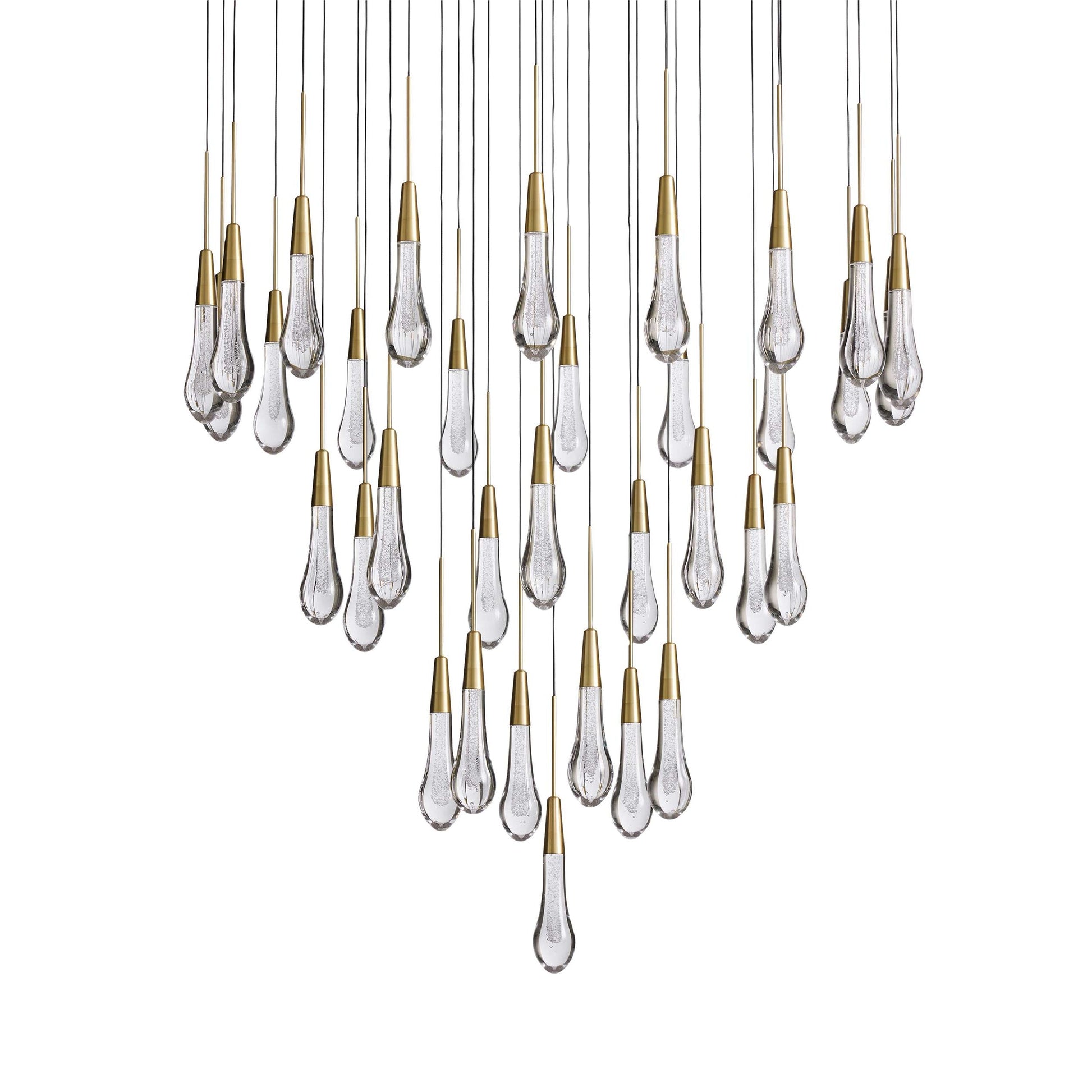 Soltaire Round Chandelier 17"24"36"58"