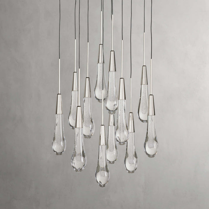 Soltaire Round Chandelier 17"24"36"58"